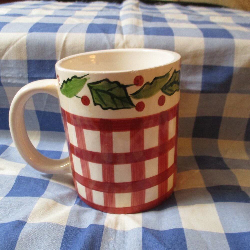 Vintage Bath & Body Works Christmas Coffee Mug
